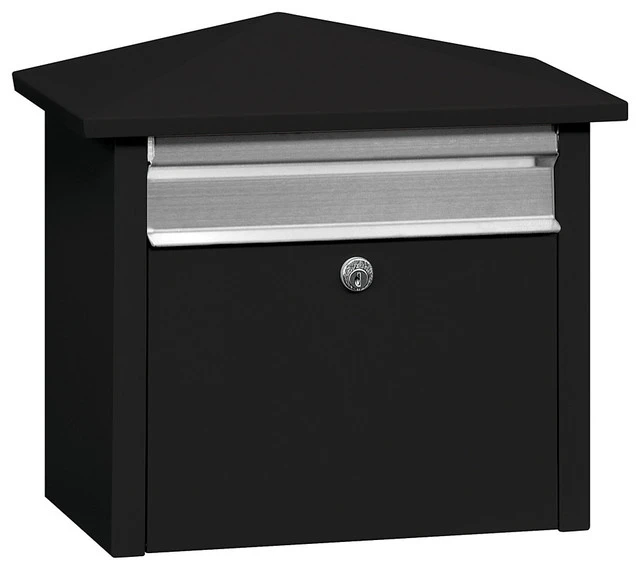 Salsbury Industries Mail House For Residential And Commercial Use, Black 3 Salsbury Industries Mail House For Residential And Commercial Use, Black