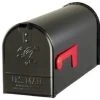 Solar Group Gibraltar® E1100B00 Elite Post Mount Rural Mailbox, Standard Size T1, Black 1 Solar Group Gibraltar® E1100B00 Elite Post Mount Rural Mailbox, Standard Size T1, Black -Mayne Store home design 78