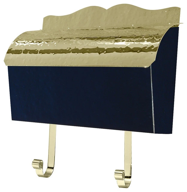 QualArc Provincial MB900 Collection Brass Mailbox, Wall Mount, Hammered Black 3 QualArc Provincial MB900 Collection Brass Mailbox, Wall Mount, Hammered Black