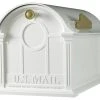 Whitehall Products Balmoral Mailbox, White 1 Whitehall Products Balmoral Mailbox, White -Mayne Store home design 87