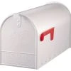 Solar Group Gibraltar E11600W00 Elite Post Mount Galvanized Steel Mailbox, Large, White 2 Solar Group Gibraltar E11600W00 Elite Post Mount Galvanized Steel Mailbox, Large, White -Mayne Store home design 89