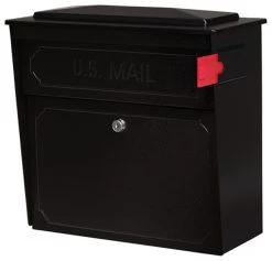 Epoch Design LLC Townhouse Mail Boss, Black