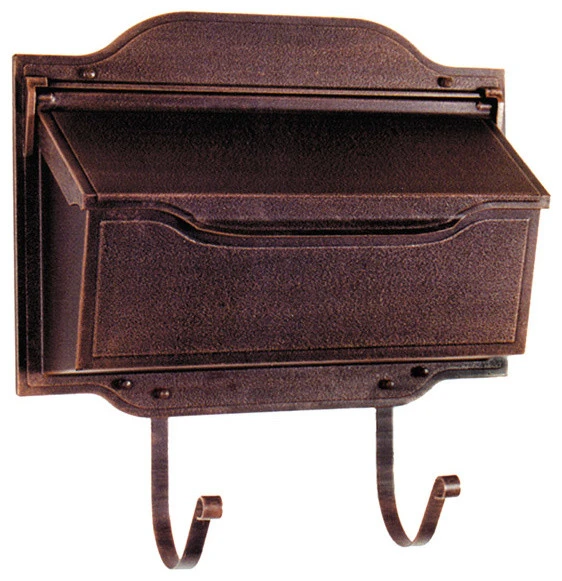Special Lite Products Company Contemporary Horizontal Mailbox, Copper 3 Special Lite Products Company Contemporary Horizontal Mailbox, Copper