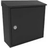 QualArc Allux 400 Top Loading Wall Mount Locking Mailbox - Black 1 QualArc Allux 400 Top Loading Wall Mount Locking Mailbox - Black -Mayne Store home design 95